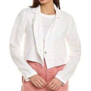 NWT Bella Dahl Cropped Linen Blazer Size XS